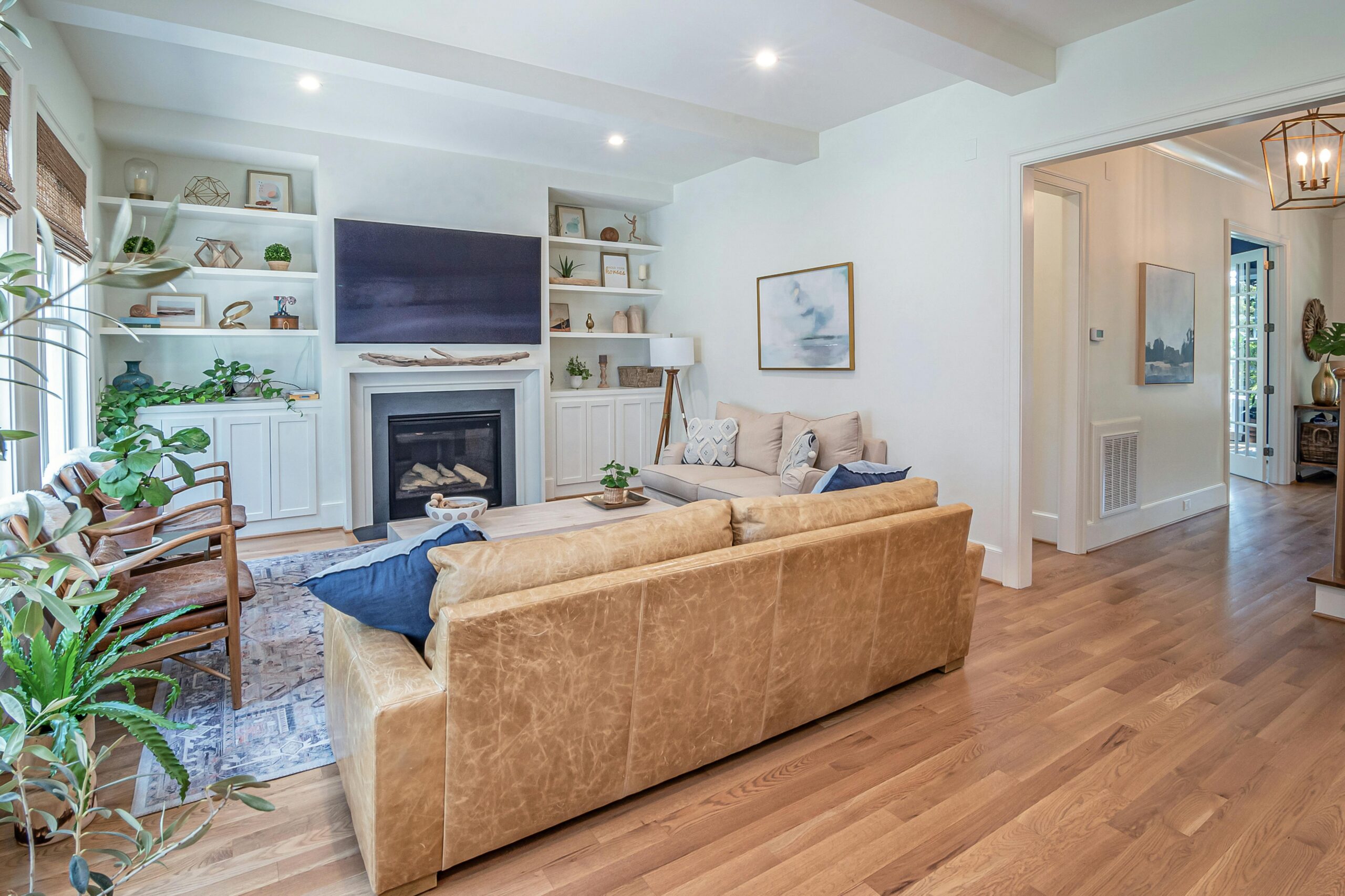 Home Elegantly prepared living room, ready for its next chapter
